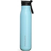 PONOLETA The Slim Water Bottle, Stainless Steel Water Bottle with Straw and Rope handle for Sports and Travel, Double Vacuum 