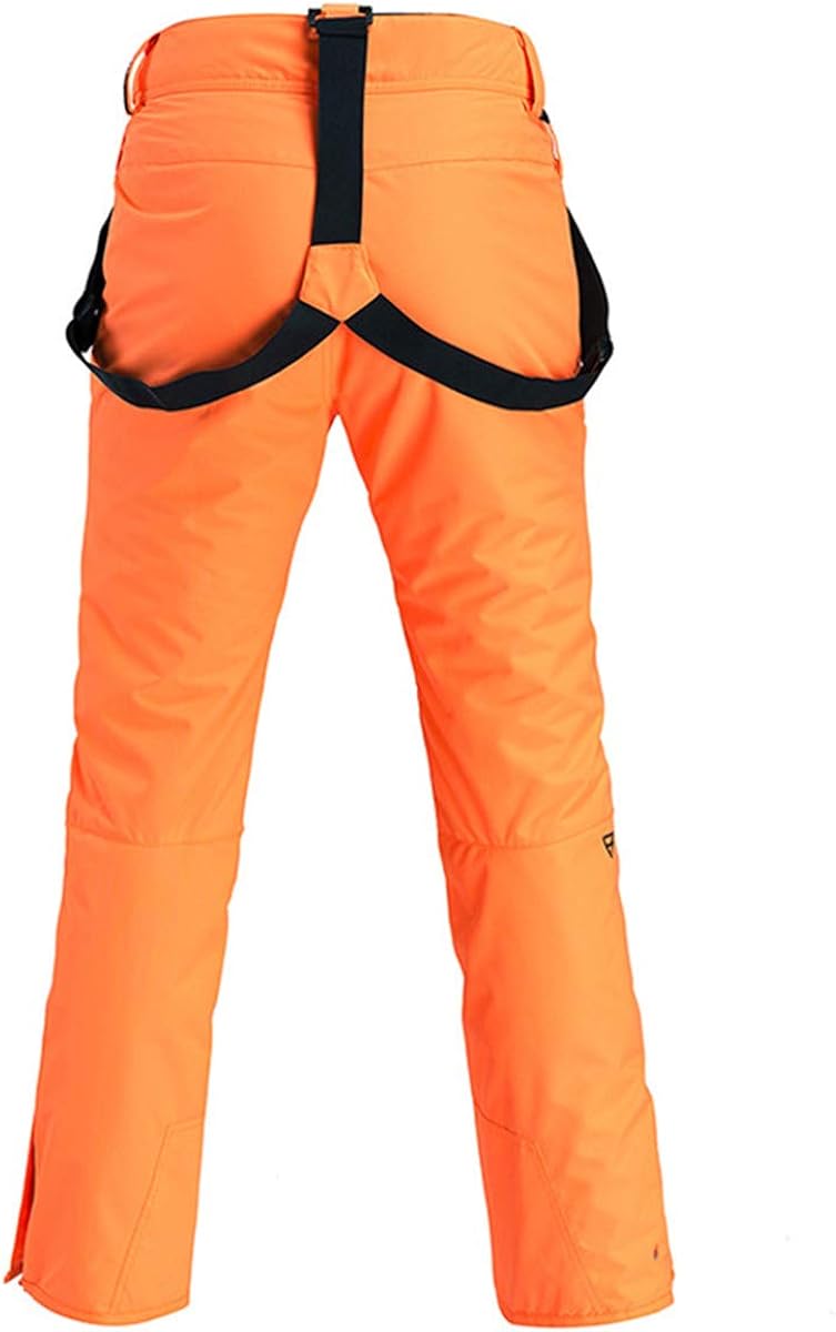 Men Winter Warm Outdoor Mountain Windproof Waterproof Snow Snowboard Bib Overall Pants Cargo Pants: Clothing