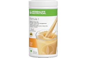 Herbalife mula 1 Nutritional Shake Mix Orange Cream Flavor 500 GM