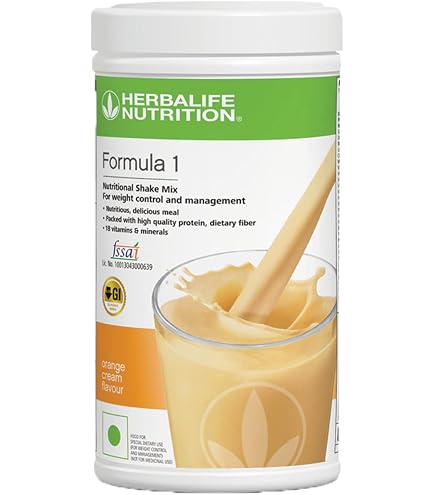 Herbalife F1 味選べる5本セット Amazon.com: Herbalife Formula1 Nutritional Shake(Choose Your