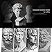 Owfeel A Set of 10 Different Plaster Bust Statues Resin Casting Painting White 2.1