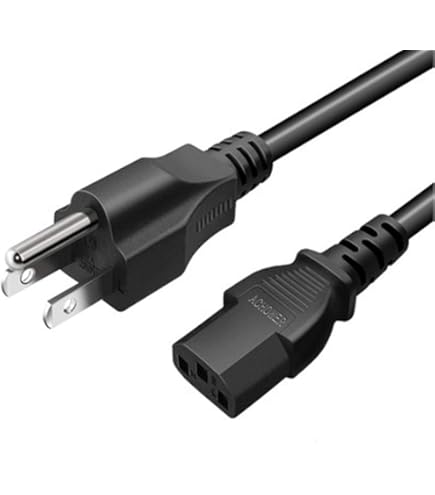 Amazon.com: 3 Prong 8ft Power Cord for Dynex TV DX-L32-10A DX