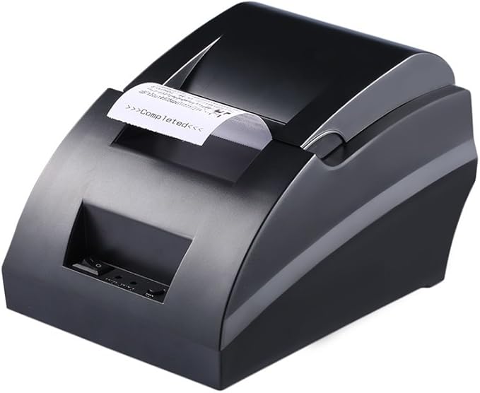 LESHP Impresora Térmica de Recibo Billetes Tickets Con USB Impresora