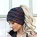 Funky Junque Women's Winter Criss Cross Beanie Bun Hat with Ponytail Hole - 4 Tone Mix - Grey, Black, Beige, Lt French Beige