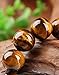 Fashion Handcraft Tiger Eye Gem Beads Strand Bracelets Tibetan Buddhist Prayer Mala Bracelet for Women or Man with Free Bag-0823