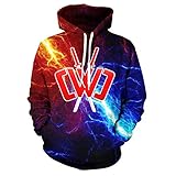 Kids Chad Wild Clay CMC Gamer Flame 3D Print Hoodie Sweatshirts Video Game Wild Clay-AF-S