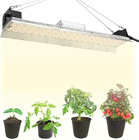 Amazon Com Led Grow Light Panel Full Spectrum Growing Lights For Indoor Plants Veg Flower Greenhouse Bloom 4x4 Ft Grow Lamp With Ir Uv Sumsung Led Plant Lights For Hydroponic Medical Plants