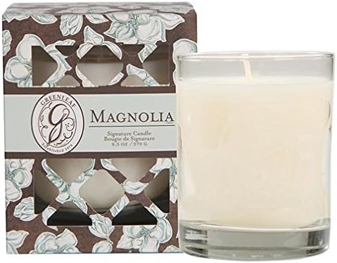 Greenleaf Signature Candle 9.5 Oz. - Magnolia