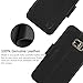 Galaxy S7 Case, SHIELDON for Samsung Galaxy S7 Wallet Case Genuine Leather Case Slim Flip Folio Protective S7 Case Cover with Magnetic Snap, Card Holder, Money Pouch for Samsung Galaxy S7 – Black