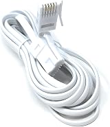 DRUT BT to BT 4 Wire Cable 431A Male to Male 3m 10ft White view 5