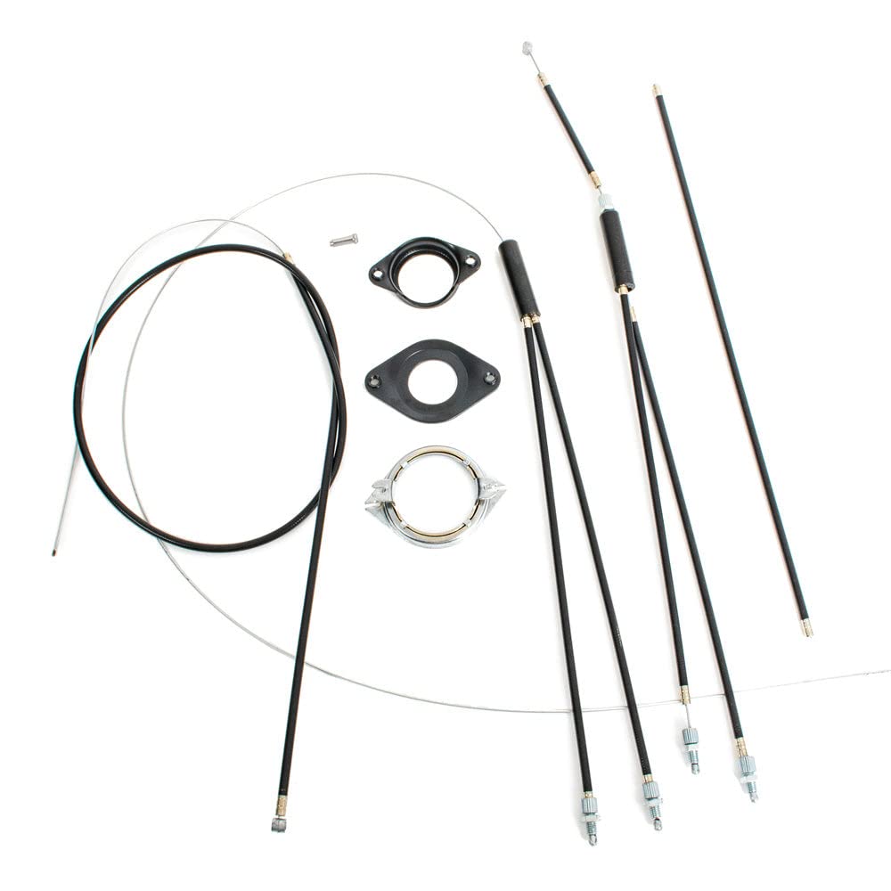 Eastern Bikes Gyro Set with Cable set, Black (Black)