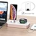 Charging Stand for Apple Watch Series 4, Oittm [5 in 1 New Version] 5-port USB Rechargeable Stand for iWatch Series 4/3/2/1, iPhone Xs, Xs Max, Xr, X, 8, 8 Plus, 7,6,iPad Mini,Apple Pencil (Rose Gold)