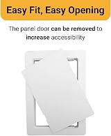 Proxinova Paintable Access Panel 230x150 mm ABS Plastic Wall Ceiling view 5