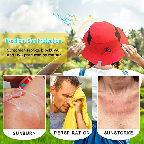 Jane Shine Outdoor Sun Hat Quick-Dry Breathable Mesh Hat Camping Cap