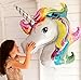 Unicorn Balloons（10pcs ），Unicorn Balloon Birthday Decoration Set - Unicorn Party Supplies - 2 Pcs 43 inch and 8 Pcs 16 inch Unicorn Party Supplies for Birthday Party