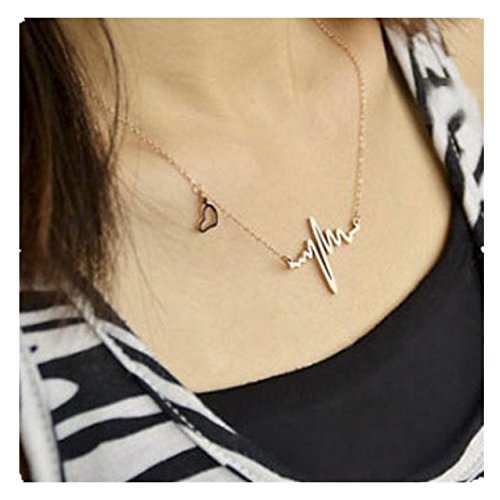 Challyhope-Fashion-EKG-Necklace-Heartbeat-Rhythm-with-Love-Heart-Shaped-Pendant-For-Womens-Girls