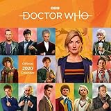 Doctor Who Classic Edition 2020 Calendar - Official Square Wall Format Calendar by