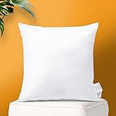 OTOSTAR Throw Pillow Insert 20 x 20 Inch Premium Fluffy Pillow Stuffer Decorative Square Pillow Insert with Zips Cushion Inner Decorative Cushion for Sofa Bed Couch Stuffer Pillow (1 Pack, 20''x20'')