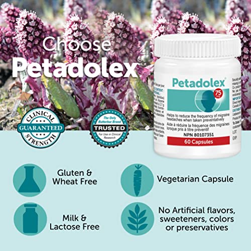 Linpharma Petadolex 75 mg Patented PAFree Butterbur Root Extract 1