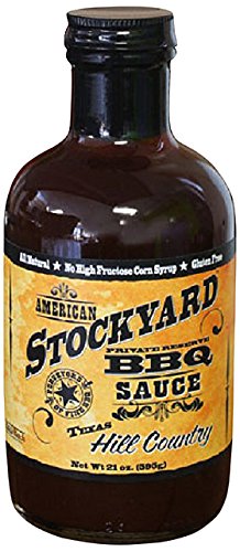 American Stockyard Texas Hill Country BBQ Sauce, 14 Ounce