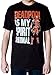 Deadpool Is My Spirit Animal Mens Black T-shirt XL