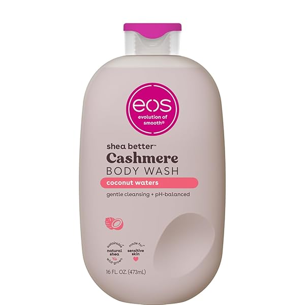 EOS CASHMERE BODY WASH – COCONUT WATERS, MOISTURIZING...