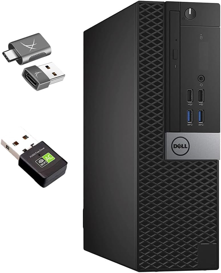 PC Computer Business and Office Multimedia | i7 6700 8-Threads, 4.0 GHz | 16 GB RAM | 512GB SSD | WLAN | DVD | USB3 | Windows 11 Professional 36 Months Warranty (Ricon