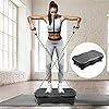 Hmvlw-Fitness-Equipment-Vibration-Exercise-Machine-Adds-Resistance-Band-With-Handle-Built-in-Bluetooth-Speaker-Whole-Body-Exercise-Trainer-Black Hmvlw Fitness Equipment Vibration Exercise Machine Adds Resistance Band With Handle, Built-in Bluetooth Speaker, Whole…