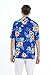 Hawaii Hangover Men's Hawaiian Shirt Aloha Shirt XL Hibiscus Blue