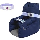 Ehucon Heel Cushion Protector for Pressure Sores Relief, Foot Pillow for Bed Sores for Heel Pain and Injury, Suitable for Elderly,Bedridden Patients in Home or Hospital Care-Standard Size