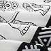 Vaulia Soft Microfiber Duvet Cover Set, Boho Chic Elephant Print Pattern - King Size 3-Piece (1 Duvet Cover 2 Pillow Shams)