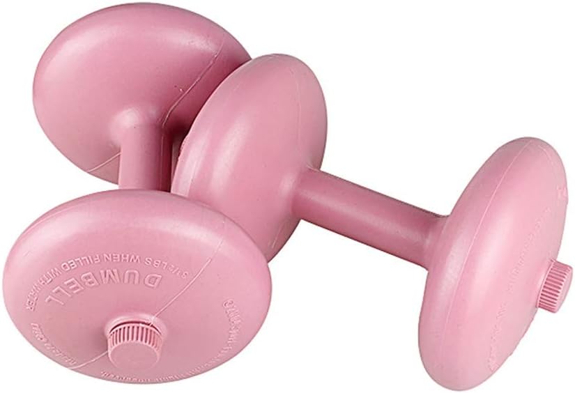 ZJJ Dumbbells Dumbbell Women Fitness Equipment for Weight Loss Irrigation Water Dumbbells Non-Slip Design Color Coded Dumbbells Strength Training Equipment