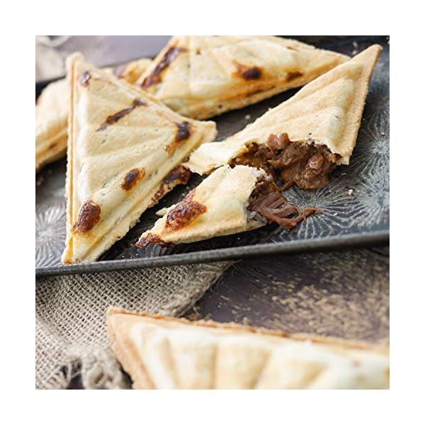 Breville-VST083-Sandwich-Toaster-and-Toastie-Maker-2-Slice-Non-Stick-750-W-White-and-Stainless-Steel Breville VST083 Sandwich Toaster and Toastie Maker, 2-Slice, Non-Stick, 750 W, White and Stainless Steel