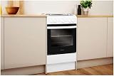 Indesit IS5G1KMW 50cm Gas Cooker White A Rated 59L Enamel Interior view 2