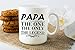 Papa The Man The Legend - Funny Dad Mug - 11OZ Coffee Mug - Perfect Gift for Father's Day - Mugs For Men Funny Father Mug - Crazy Bros Mugs