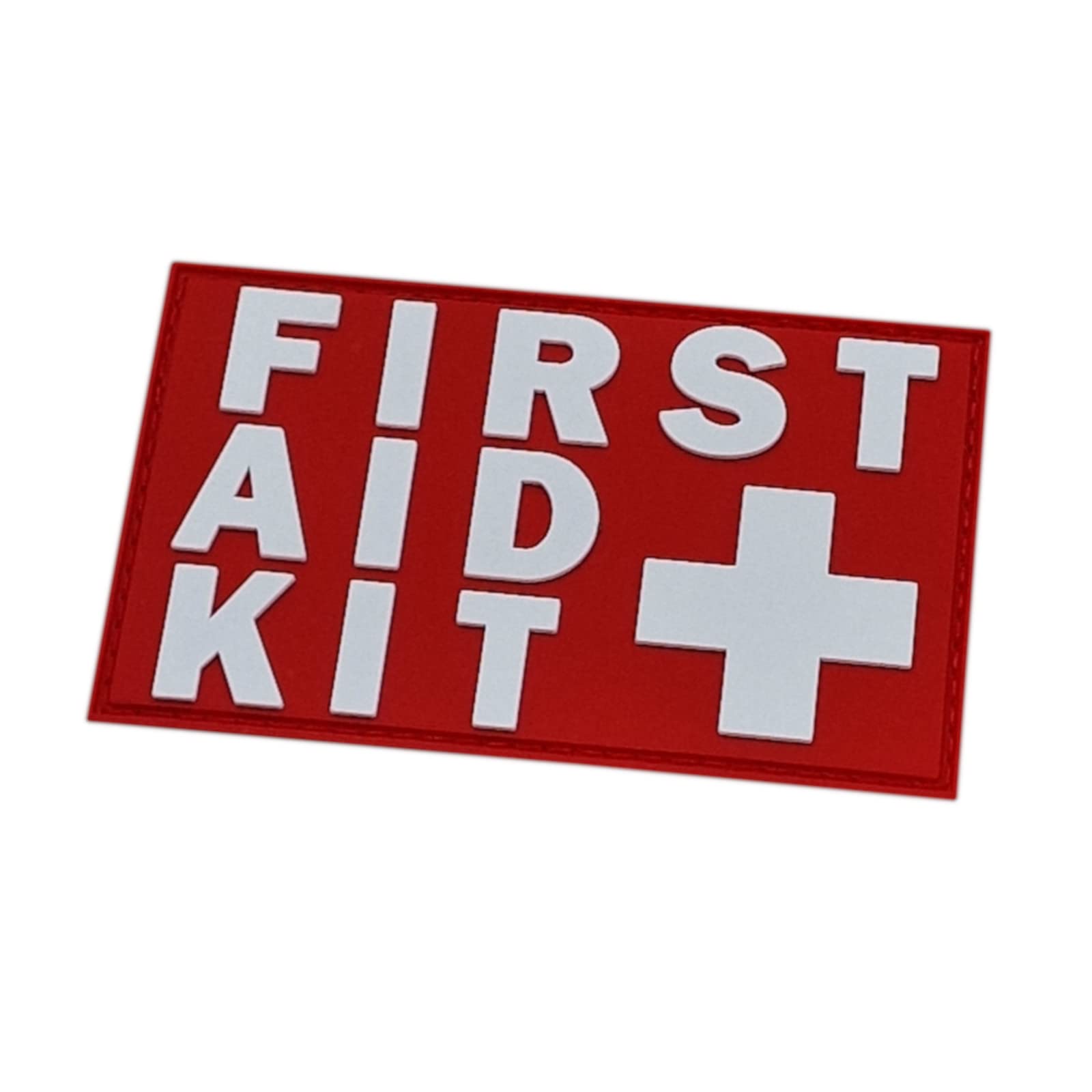 First Aid Kit IFAK PVC Patch (White and Red)