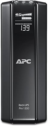APC Back-UPS PRO BR1500GI Uninterruptible Power Supply 1500VA AVR 10 Outlets view 4