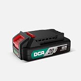 DCA 20V MAX Lithium-Ion Battery, 2.0Ah High Capacity Battery Pack Compactible 20V Cordless Power Tool, 0.79lbs (FFBL2020)