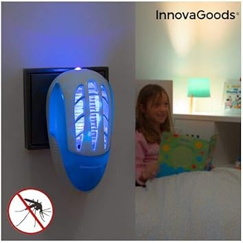 Innovagoods Prise Anti Moustiques Avec Led Ultraviolette Amazon Fr High Tech