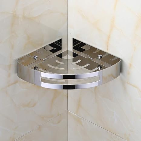 Estante de baño para colgar en la pared, trípode de baño, acero