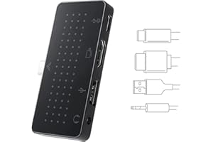 Twelve South StayGo Mini | Ultra-Thin USB-C Hub for Type C Tablets, Laptops and iPad Pro, MacBook for Home, Office & Travel