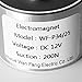 uxcell 12VDC 200N Electric Lifting Magnet Electromagnet Solenoid Lift Holding Silver Tone