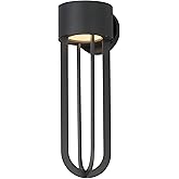 Maxim Lighting 40684BK Quayside VX - 16W 1 LED Outdoor Wall Mount-18 Inch Tall and 5.5 Inch Wide