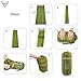 Forbidden Road Portable Single Sleeping Bag 0 ℃/ 30 ℉ for 4 Seasons Camping, Hiking, Backpacking (Olive Green, 0℃ / 30℉)