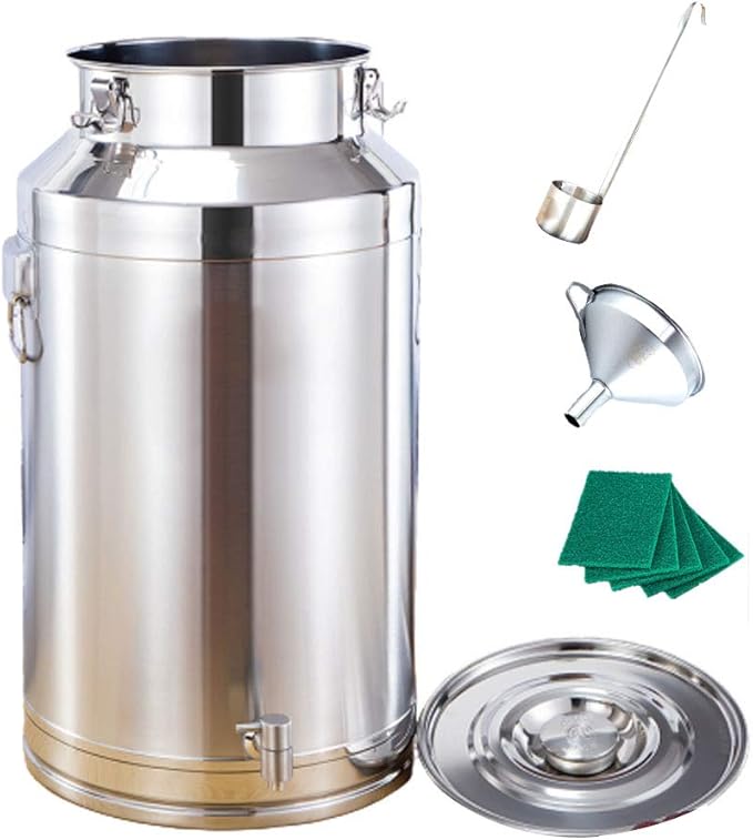 Stainless Steel Milk Storage can Milk Canister Milk Bucket