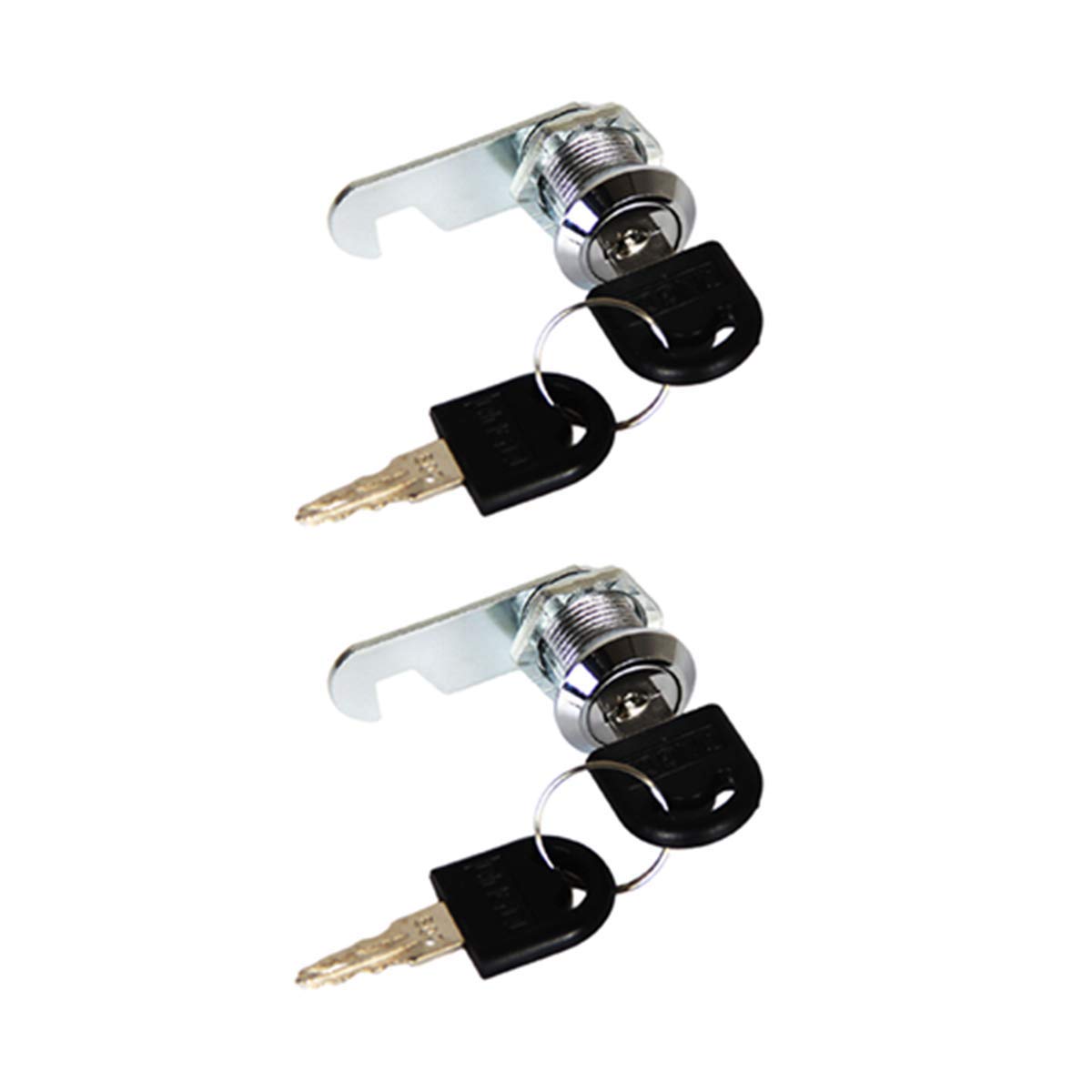 Multi-Purpose Locks, Cam Locks Filing Cabinets Locks Locker Locks Letter Box Locks Storage Cabinets Locks with Keys, 30mm, 2 Pcs