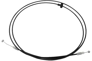 CNUPSM Front Hood Release Cable 2.4L 3.0L Compatible with Honda Accord 2003-2007 Hood Wire Assembly 74130-SDA-A02 74130SDAA02 74130-SFJ-W01 74130SFJW01