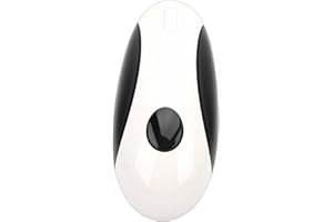 Generic Electric Can Opener Stainless Steel Effortless for Kitchen and Daily Cooking ABS Built in Battery for Seniors and Chi