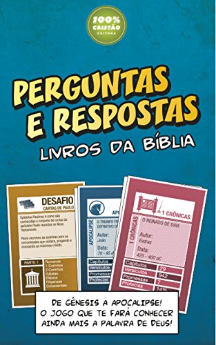 Livro Perguntas e Respostas. Livros da Bíblia. Prepare o Caminho (+ Jogo de Cartas)