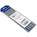 TIG Welding Tungsten Electrodes 2% Lanthanated 3/32" x 7" (Blue, WL20) 10-Pack primary